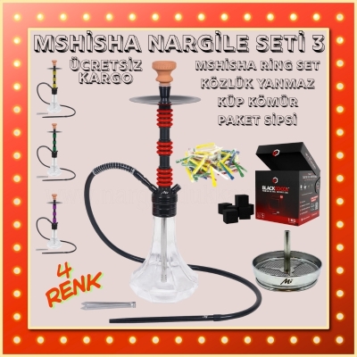 Mshisha Ring Nargile Seti 3