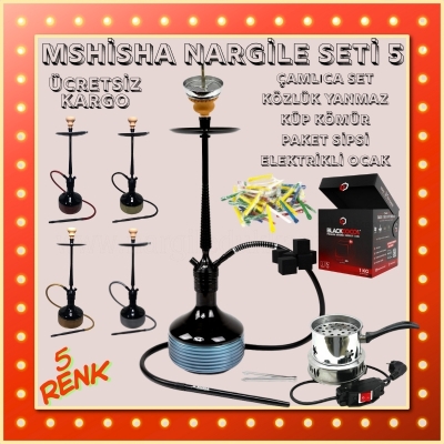Mshisha Çamlıca Nargile Seti 5